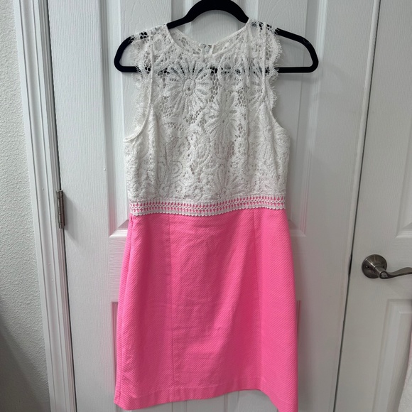 Lilly Pulitzer Sharice Stretch Shift Dress Dress – Size 12 - Picture 1 of 5